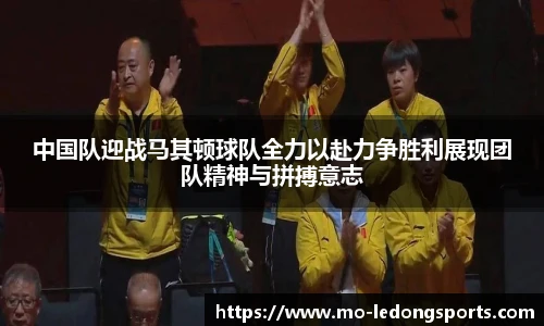 中国队迎战马其顿球队全力以赴力争胜利展现团队精神与拼搏意志